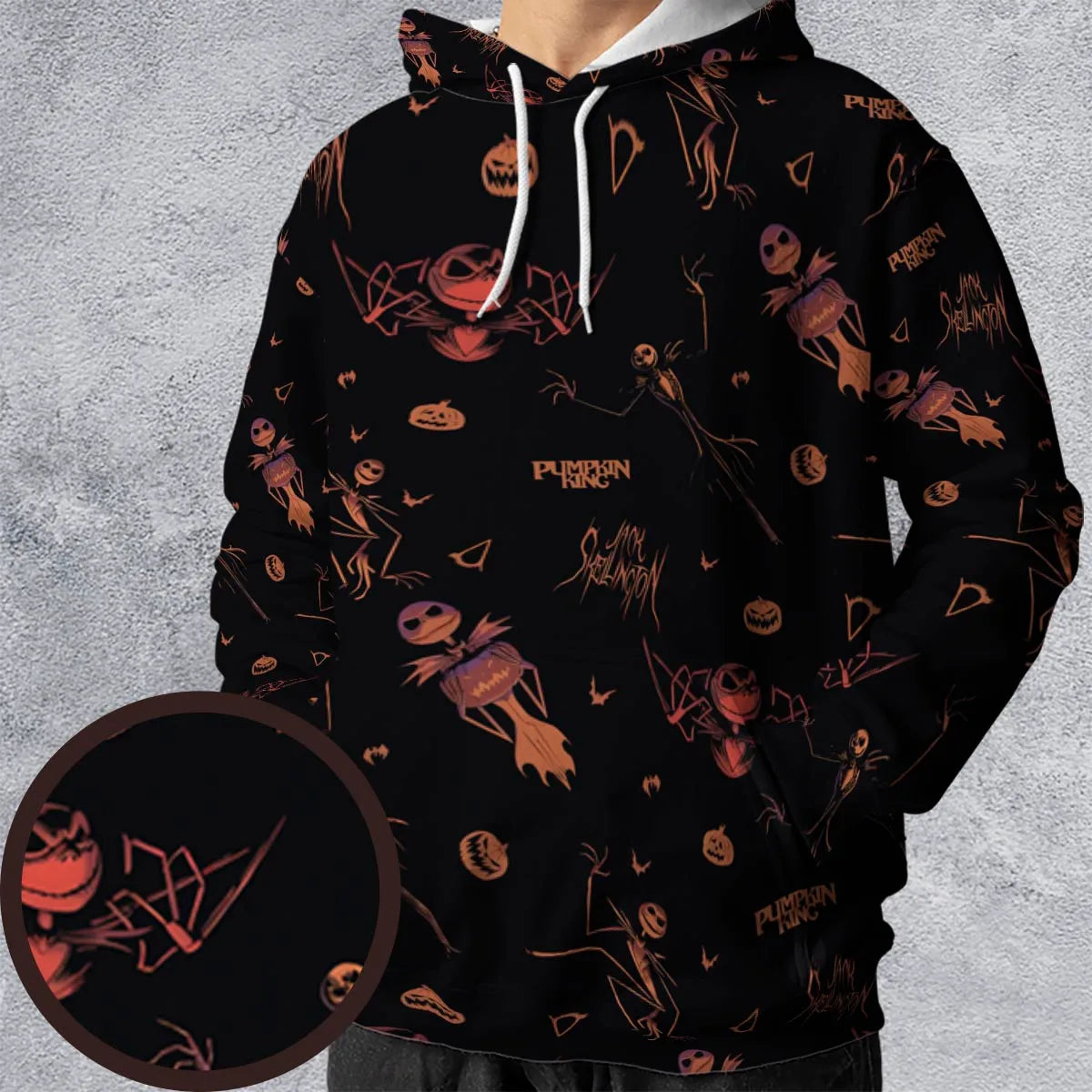 Pumpkin King Jack Skellington All-over Print Hoodie