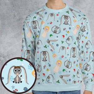 All-over Print Sweatshirt - 4URVA9RR -  - 1