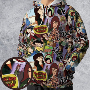 Sick Sad World Daria All-over Print Hoodie