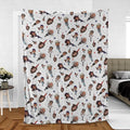 Red White Blaine Waiting For Guffman Fleece Blanket
