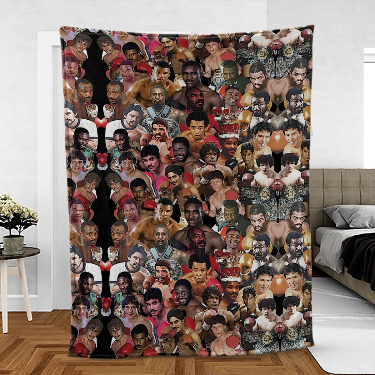 Fight Night Fit Boxing Legends Fleece Blanket