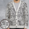 The Big Lebowski Doodles Cardigan