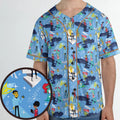 Cruisin' The Galaxy Star Trek Unisex Baseball Jersey