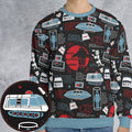 All-over Print Sweatshirt - Y5SU2GQM -  - 1