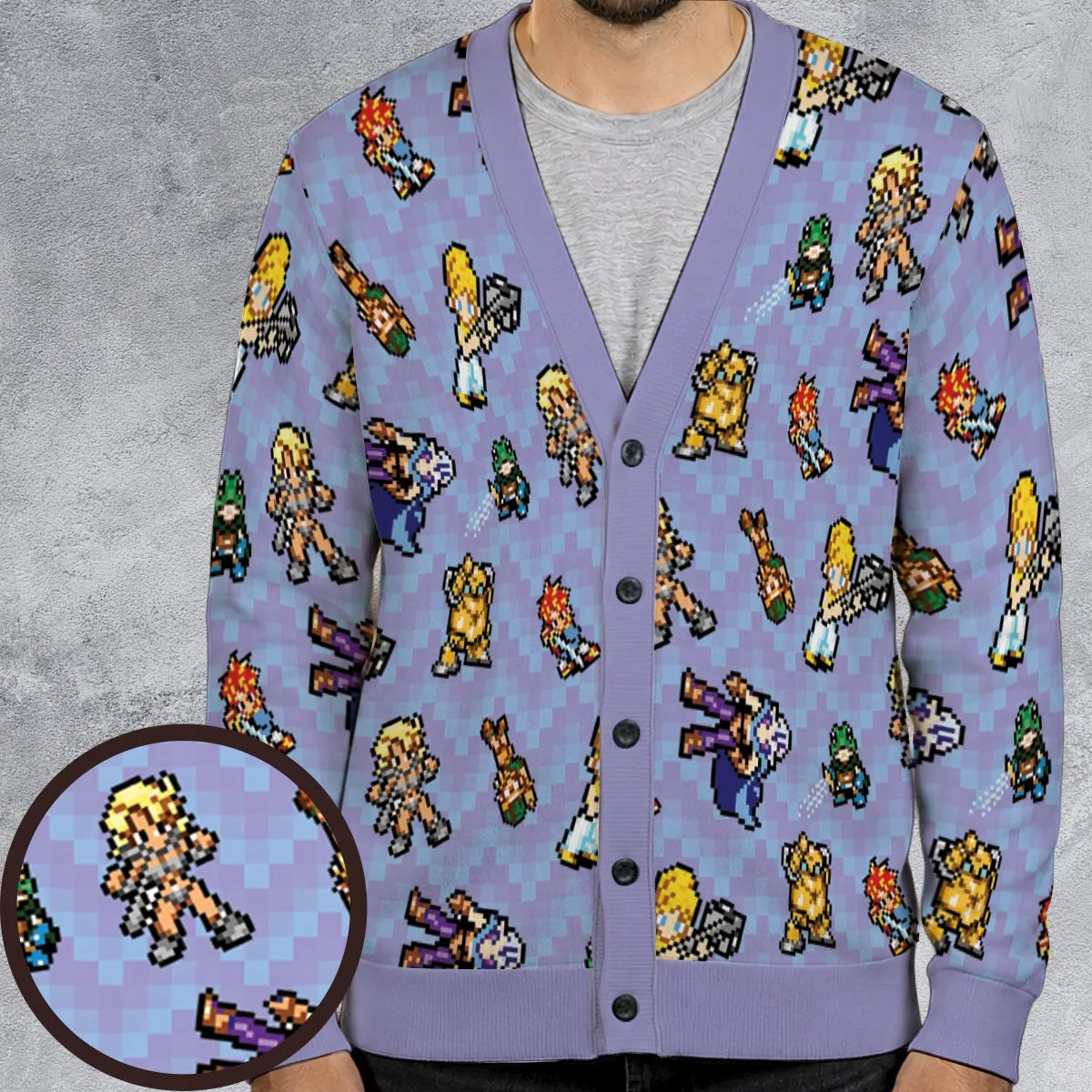 Chrono Trigger Team Cardigan