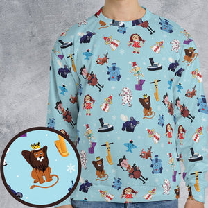 All-over Print Sweatshirt - S3LTFBZJ -  - 1