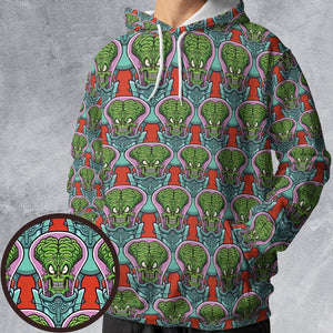 Retro Big-Brain Alien -  - 1