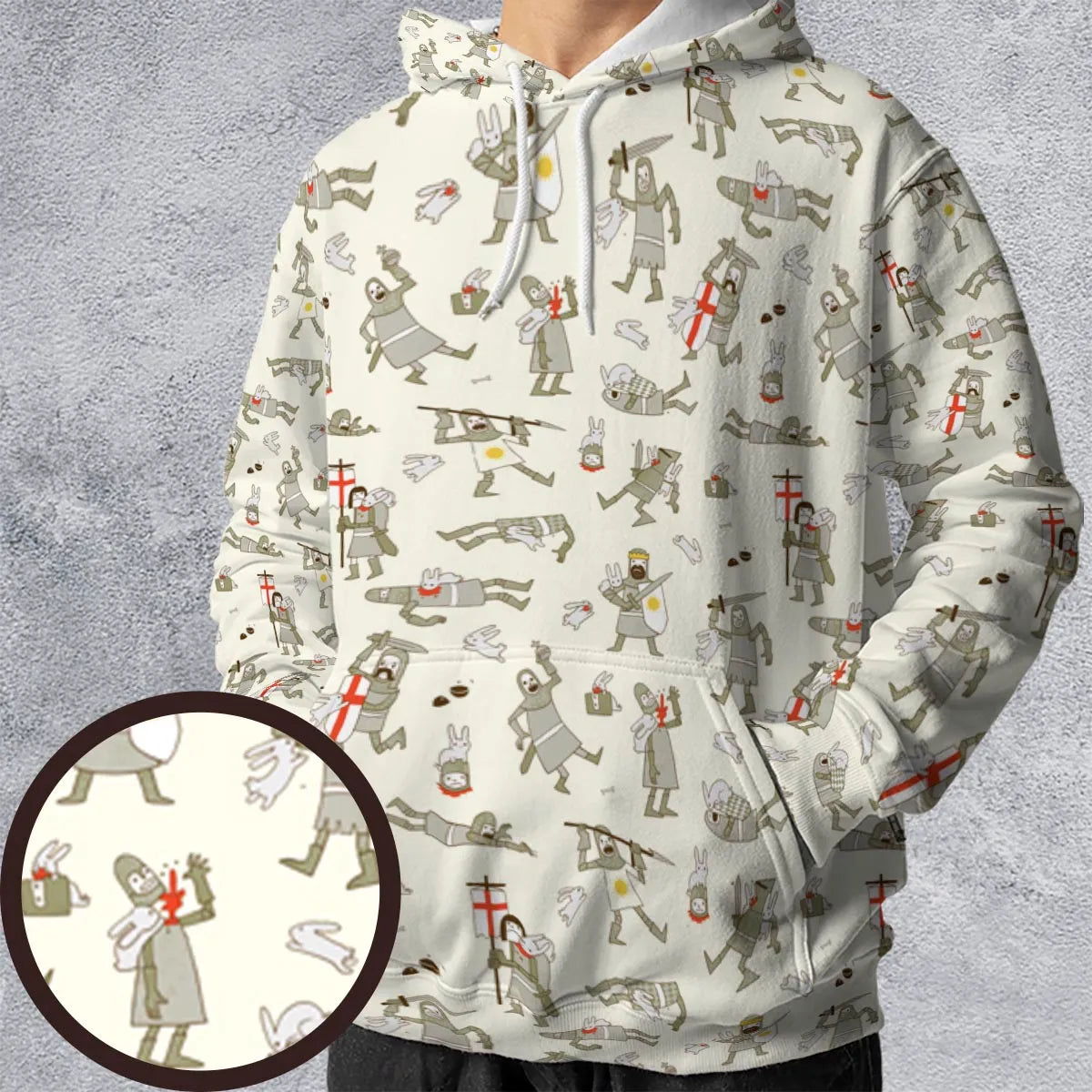 Bad Tempered Rodents Monty Python All-over Print Hoodie