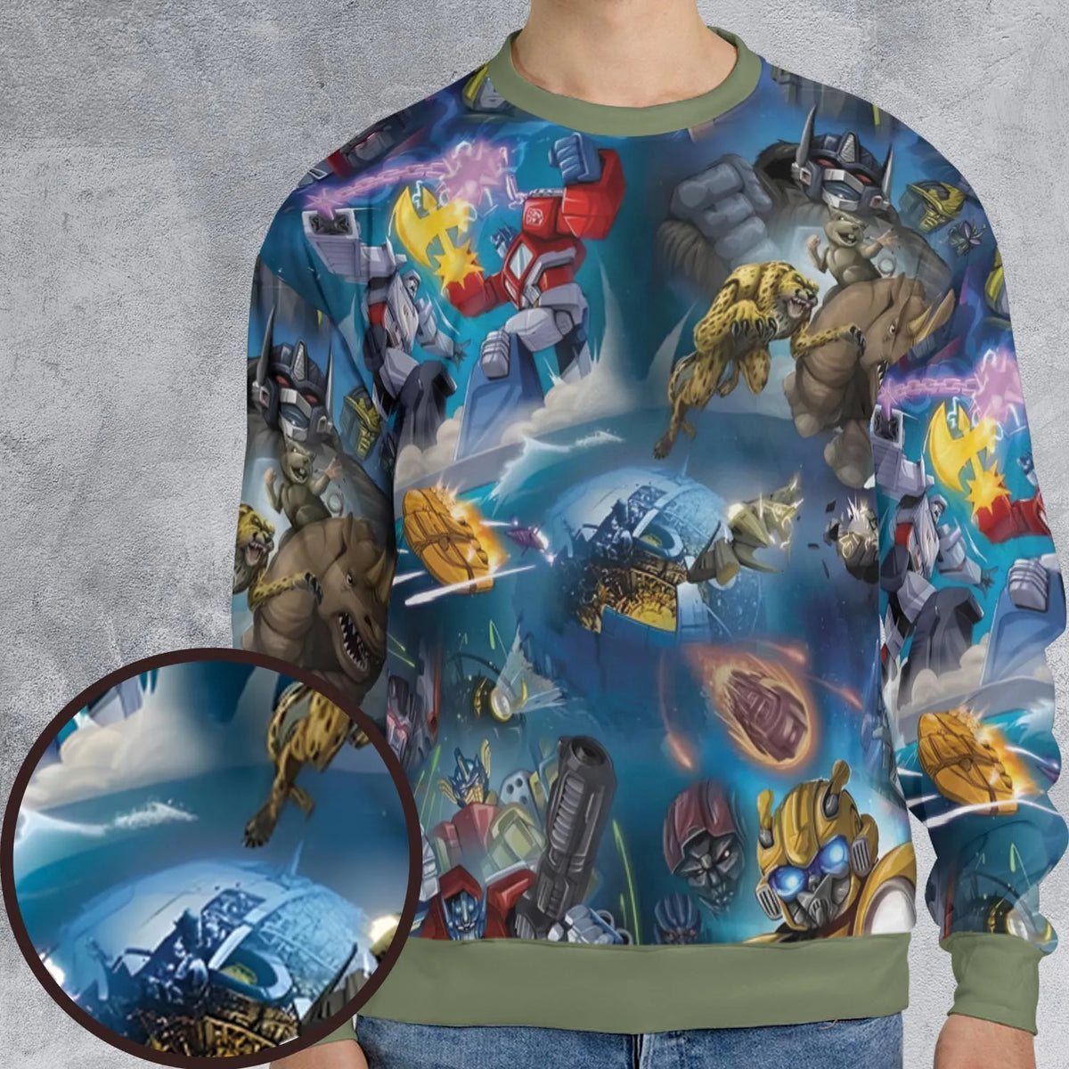 Beast Wars All-over Print Sweatshirt