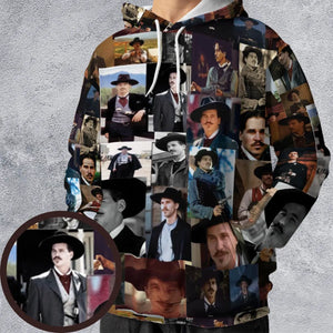 Doc Holliday All-over Print Hoodie