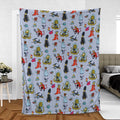 Halloween Costume The Simpsons Fleece Blanket