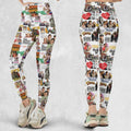 Stuck in the 80s Famous Sitcom Legging