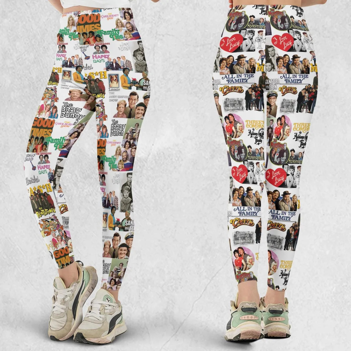 Stuck in the 80s Famous Sitcom Legging