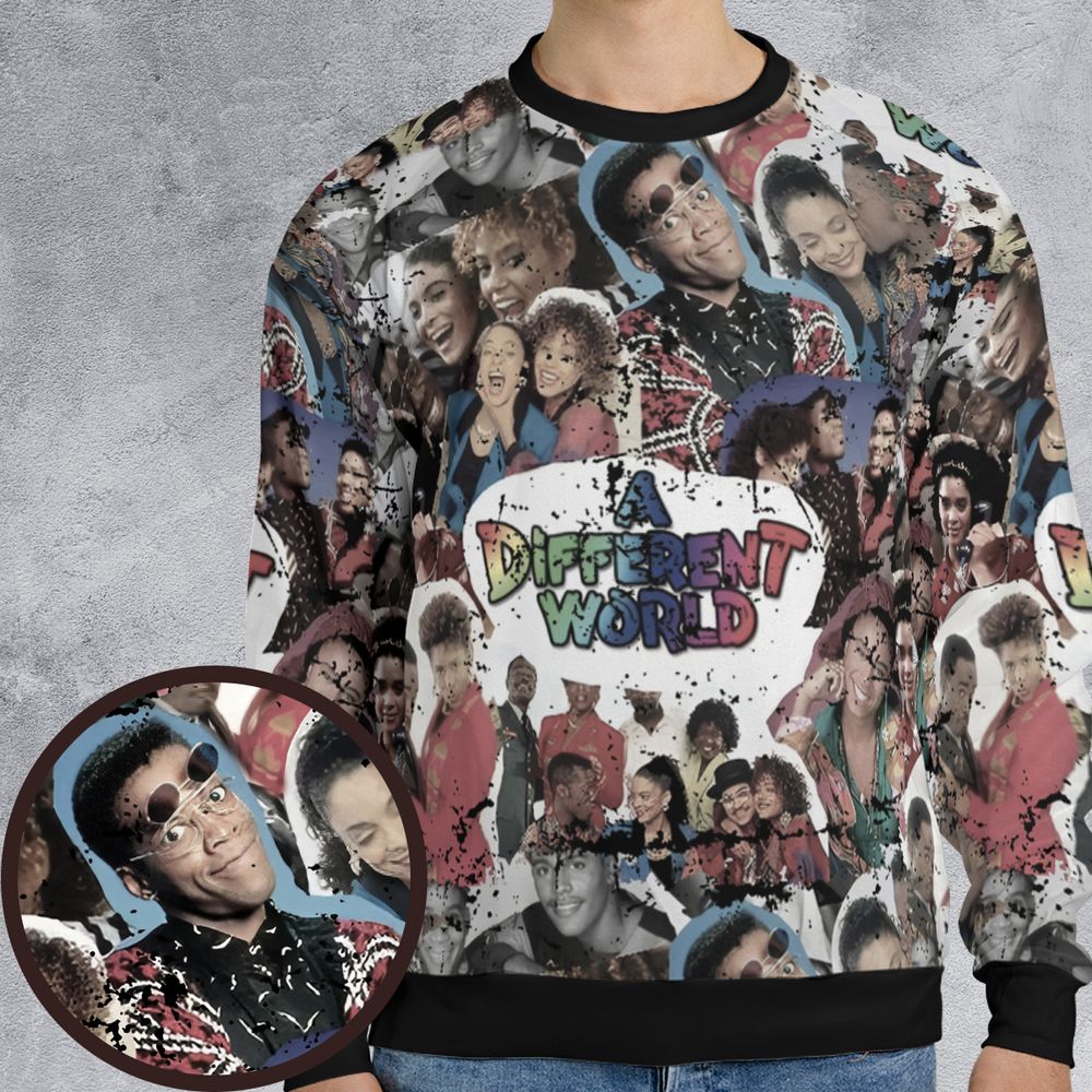 All-over Print Sweatshirt - W7YHAP9T -  - 1