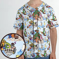 Robin Hood Characters Pattern Unisex Baseball Jersey