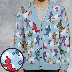 Poopatroopers Pattern Cardigan