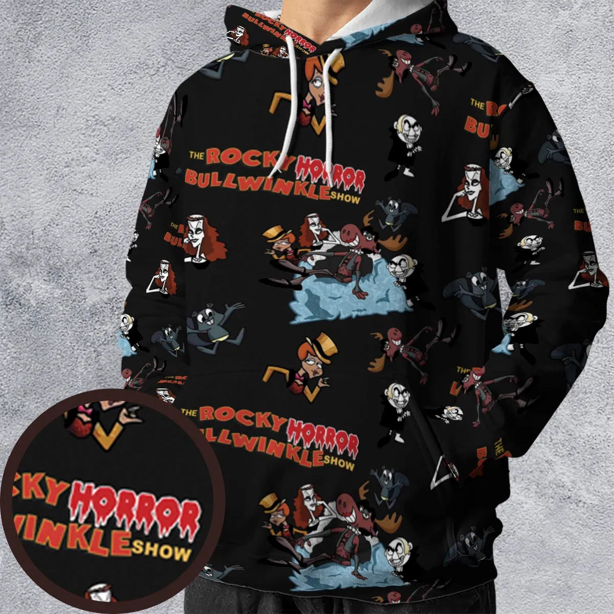 Rocky Horror Bullwinkle All-over Print Hoodie