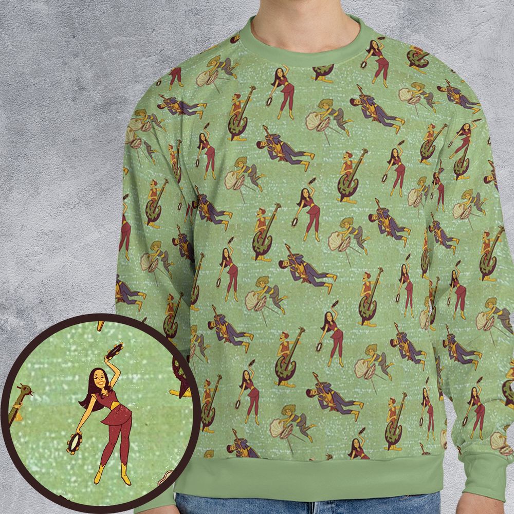 All-over Print Sweatshirt - 4JRHBBYD -  - 1
