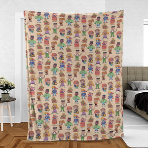 BK Kids Club Fleece Blanket