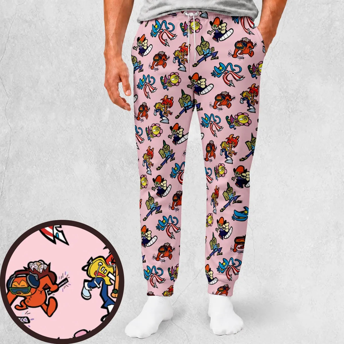 Retro Gaming Parappa Gang Sweatpants