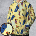 Hong Kong Phooey Power All-over Print Hoodie