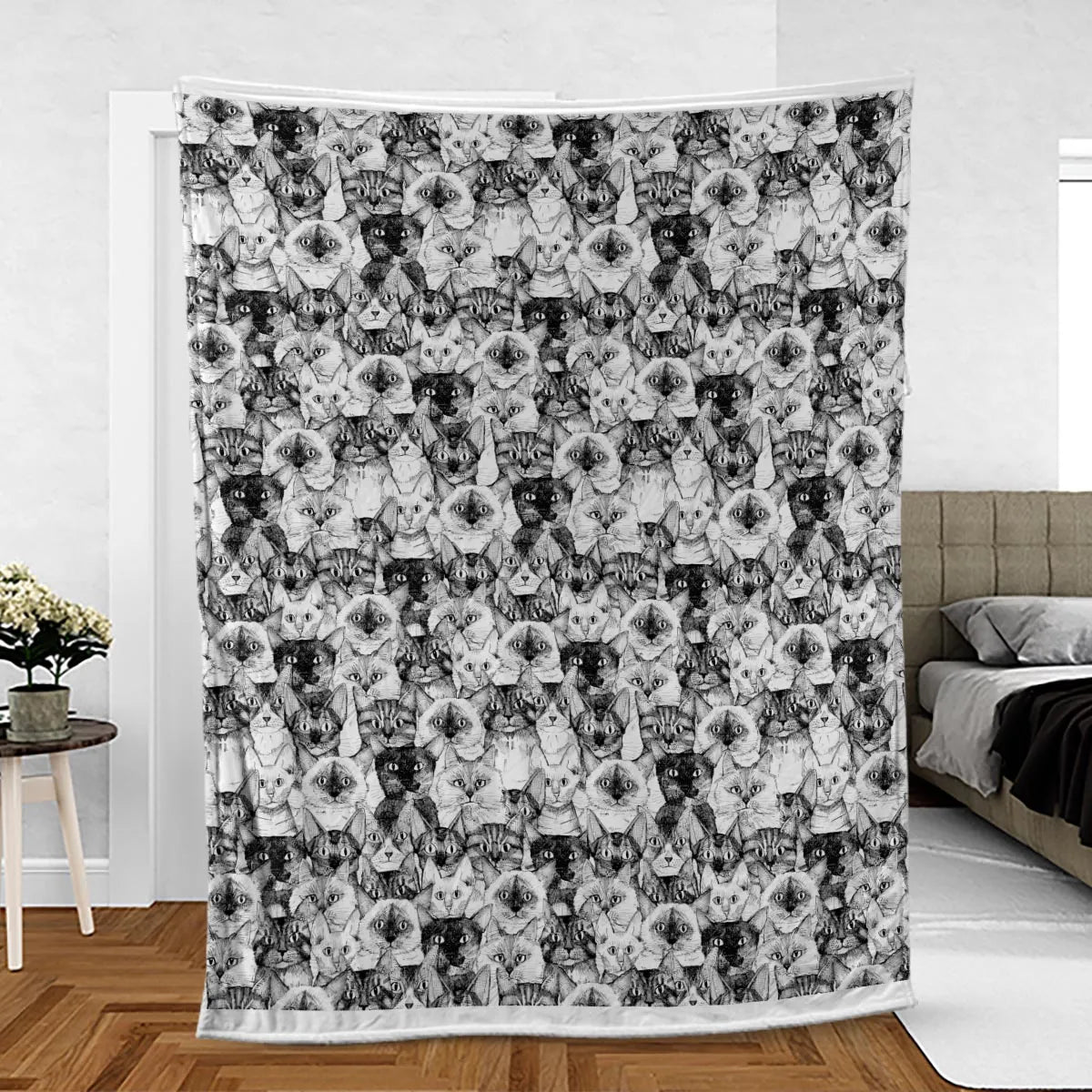 Just Cats Fleece Blanket