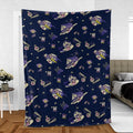 Courage the Cowardly Dog Scenic Fleece Blanket
