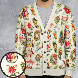Vintage Christmas Victoria Cardigan