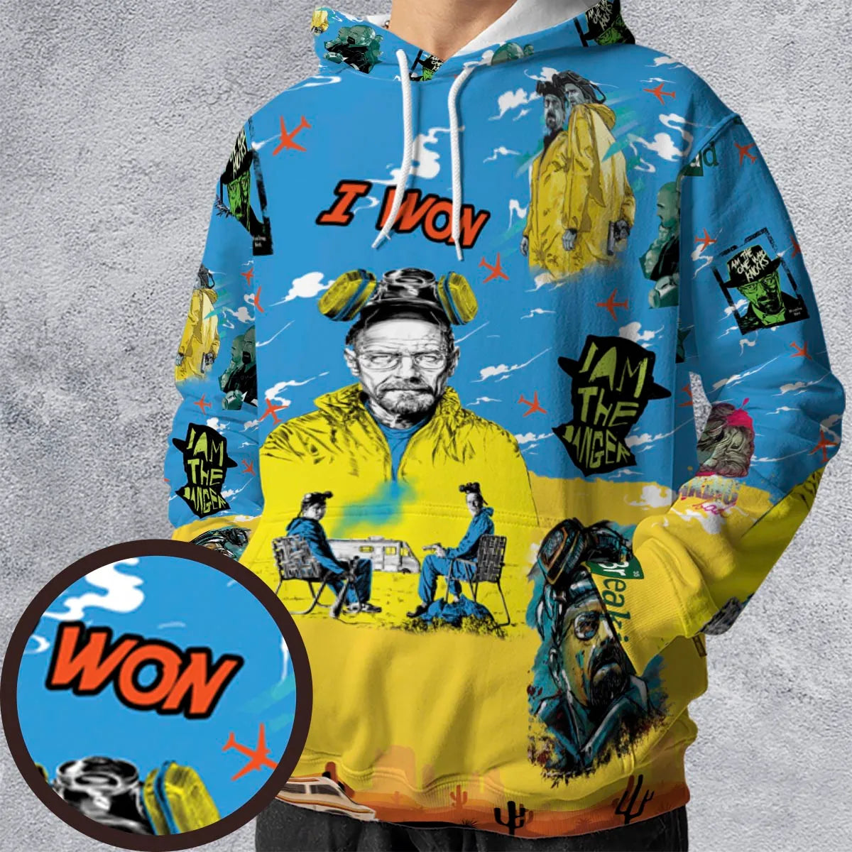 Cooking Meth Breaking Bad All-over Print Hoodie