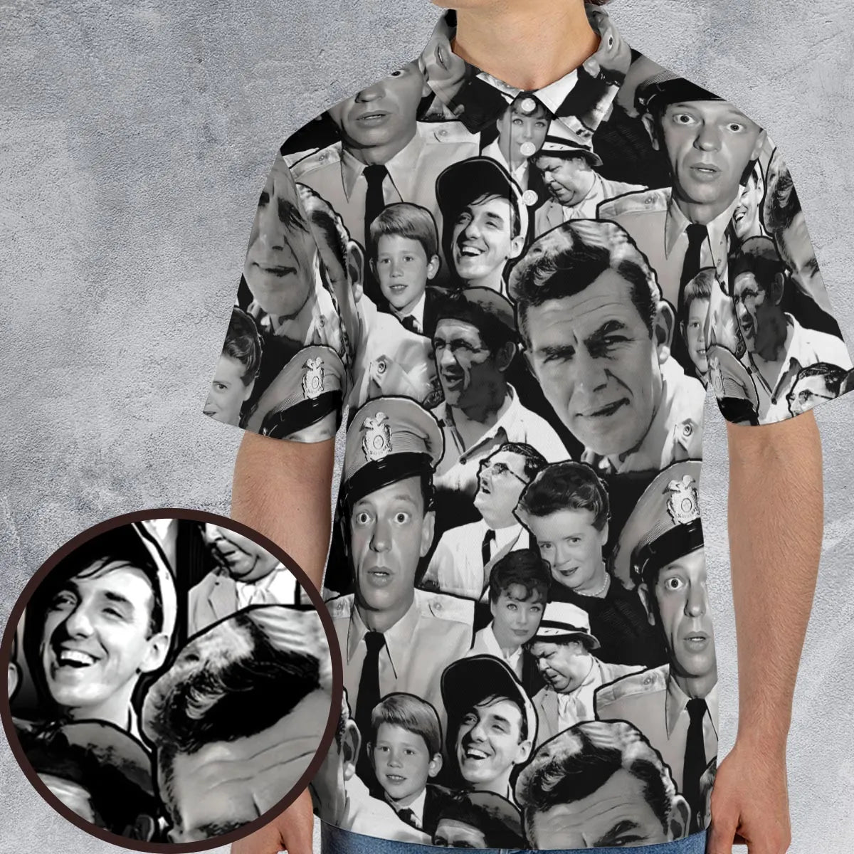 Mayberry The Andy Griffith Show AOP Men/Women Polo Shirt