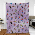 History Of Chuck Fleece Blanket