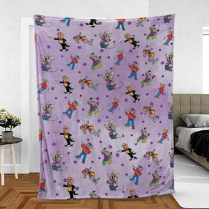 History Of Chuck Fleece Blanket
