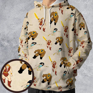 Thundarr the Barbarian All-over Print Hoodie