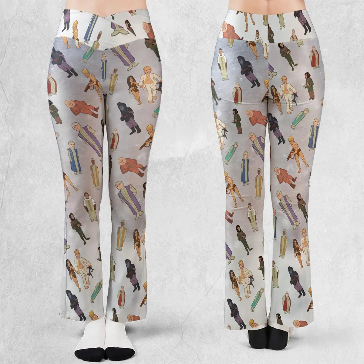 Planet of Apes Characters Flare Leggings