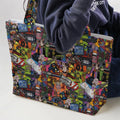 The 1980's. The Decade Of Greed Large Tote Bag