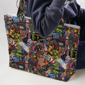 The 1980's. The Decade Of Greed Large Tote Bag