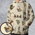 Country Bear Jamboree All-over Print Hoodie