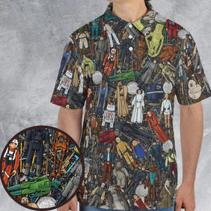 Star Wars Characters Figures AOP Men/Women Polo Shirt