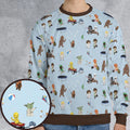 Go Fishing with Star Wars Characters All-over Print Sweatshirt