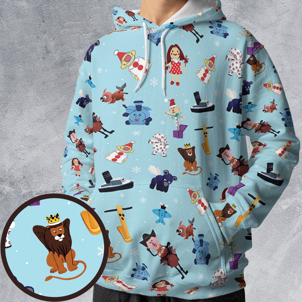 All-over Print Hoodie - ECHATW9R -  - 1