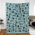 Lunch Lady Land SNL Fleece Blanket