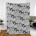 Vintage Dick Van Dyke Show Fleece Blanket