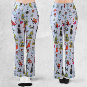 Halloween Costume The Simpsons Flare Leggings