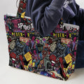 Spider-Punk Get Punked Across Spider-Verse Large Tote Bag