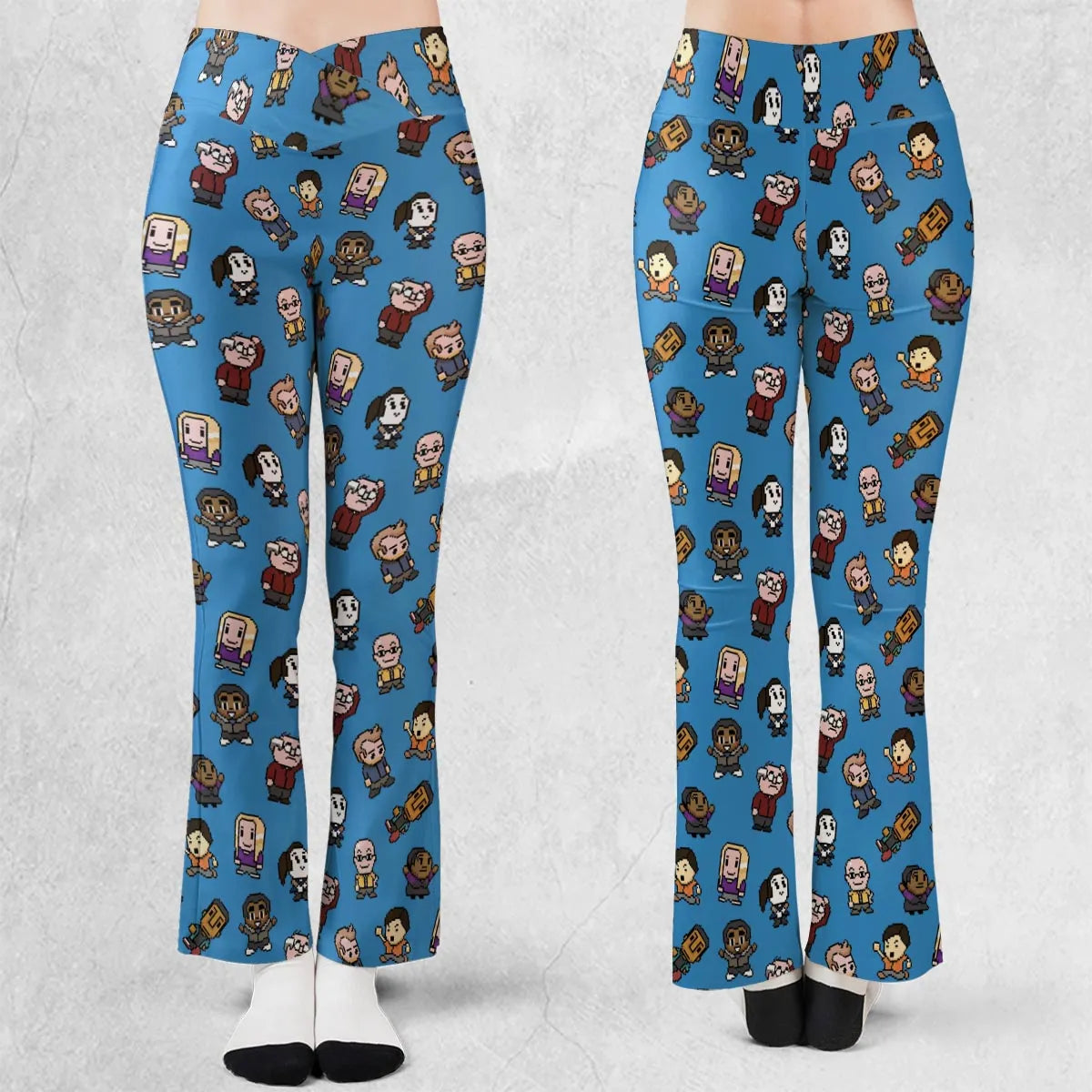 Pixel Community Flare Leggings
