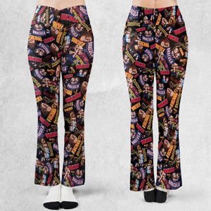 Classic Horror Films Flare Leggings