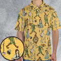 Magic Of Oz Characters Pattern AOP Men/Women Polo Shirt