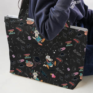 Rocko Space Out Rocko's Modern Life Large Tote Bag