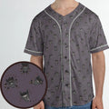 Perrrrrserker Pokemon Pattern Unisex Baseball Jersey