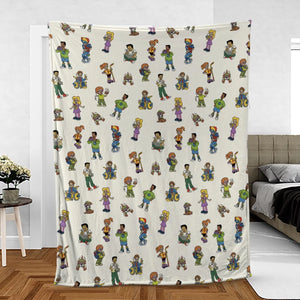 Burger King Kids Club Fleece Blanket